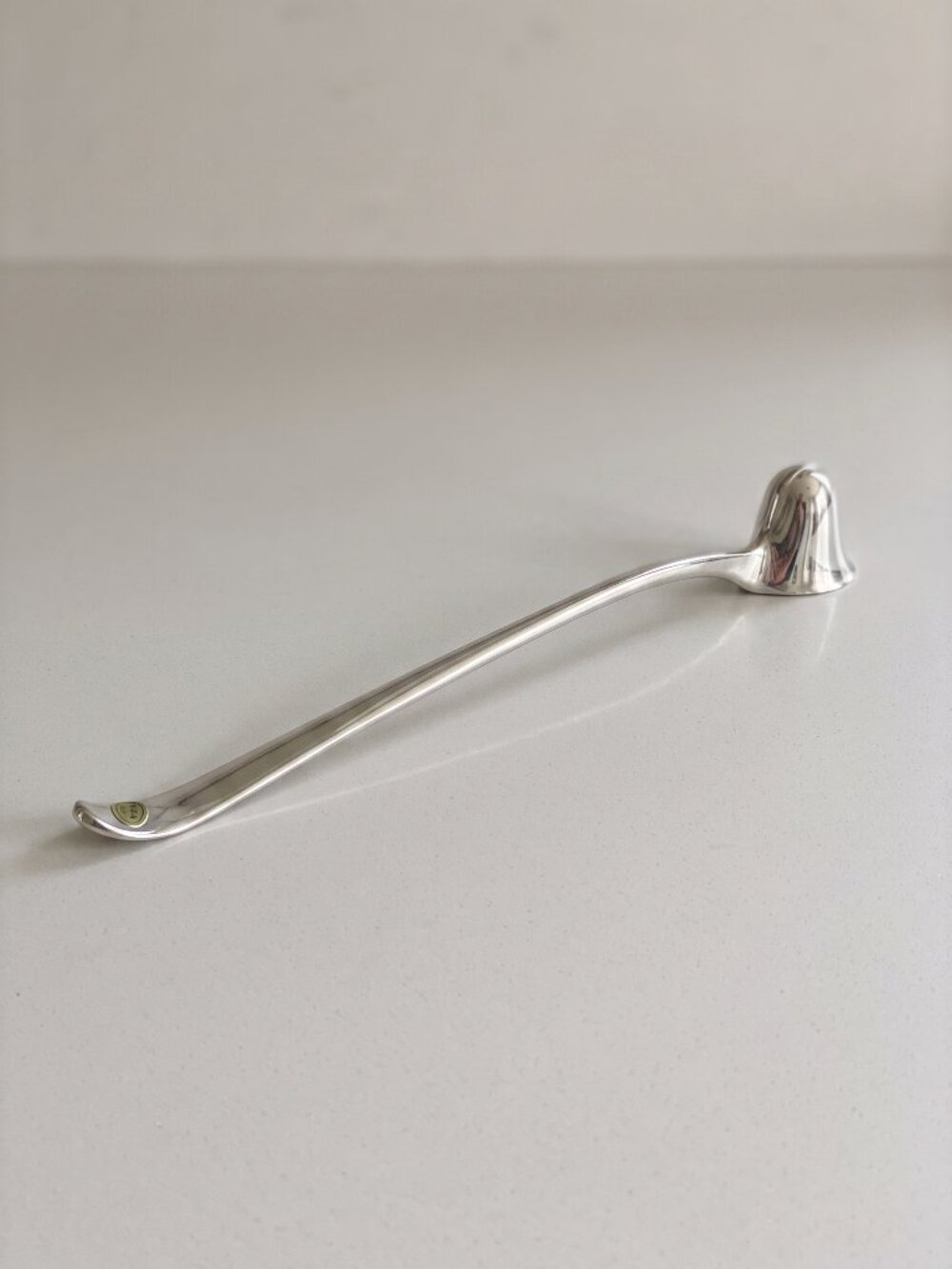 Vintage NIB Oneida Silversmiths Silverplate Candle Snuffer 10” Long